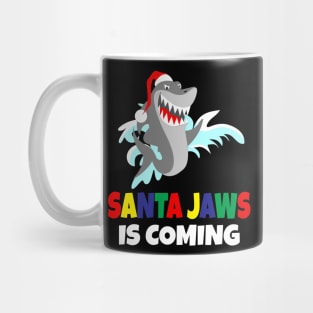 Santa jaws is coming Mug